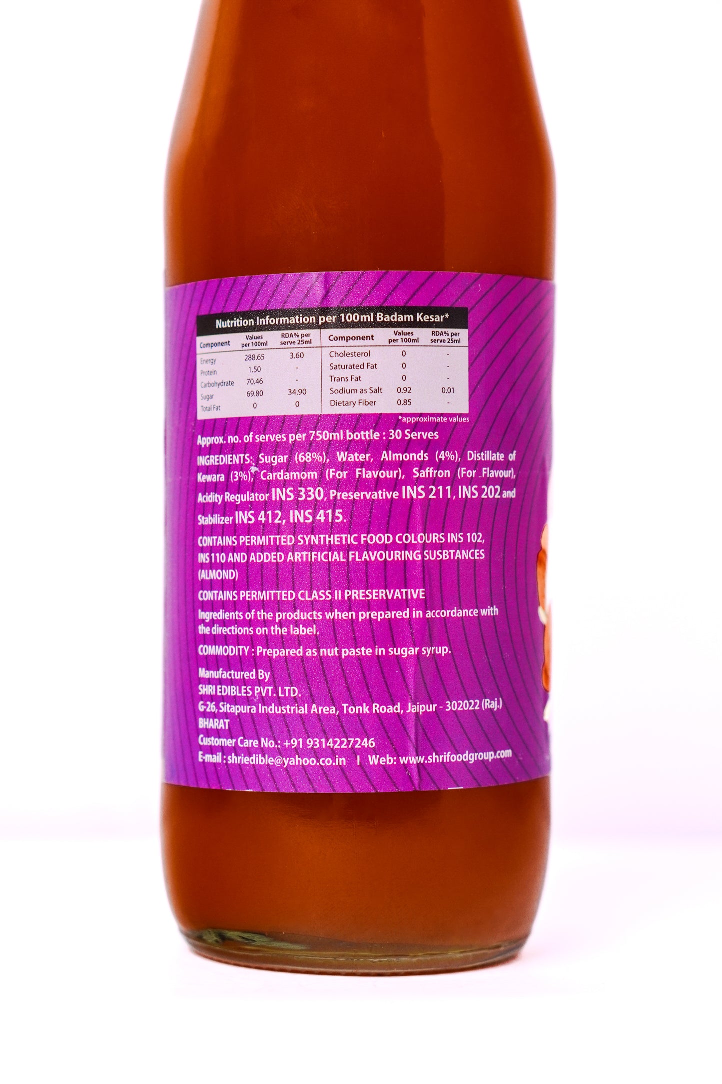 Badam Kesar Sharbat